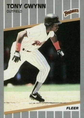 1989 Fleer #305 Tony Gwynn Baseball Card
