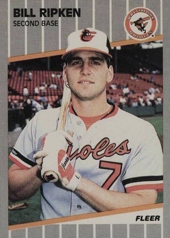 1989 Fleer #616 Bill Ripken Baseball Card