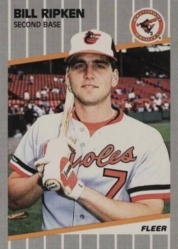 1989 Fleer #616 Bill Ripken Baseball Card
