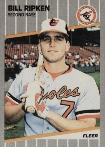 1989 Fleer #616 Bill Ripken Baseball Card