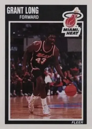 1989 Fleer #82 Grant Long Basketball Card