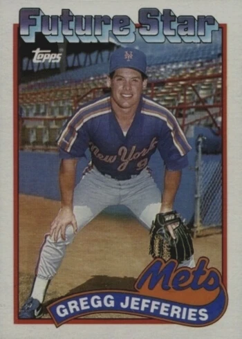 1989 Topps #233 Gregg Jefferies Rookie Card