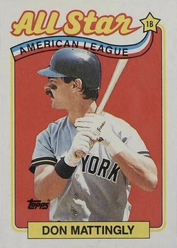 1989 Topps #397 Don Mattingly Baseball Card