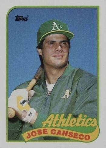1989 Topps #500 Jose Canseco Baseball Card