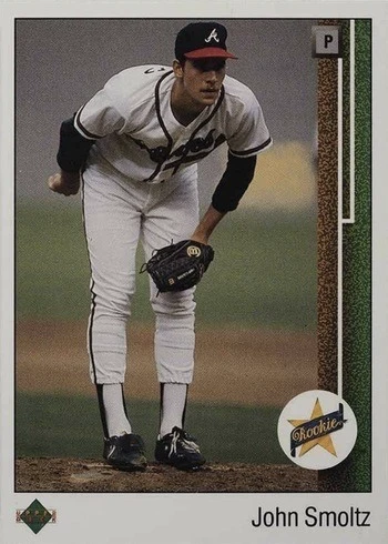1989 Upper Deck #17 John Smoltz Rookie Card
