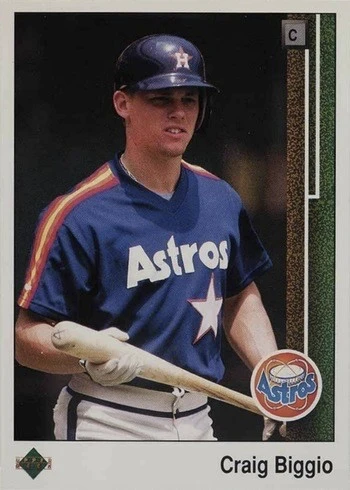 1989 Upper Deck #273 Craig Biggio Rookie Card