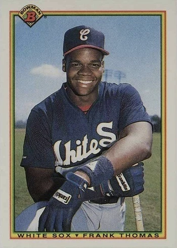 1990 Bowman #320 Frank Thomas Rookie Card