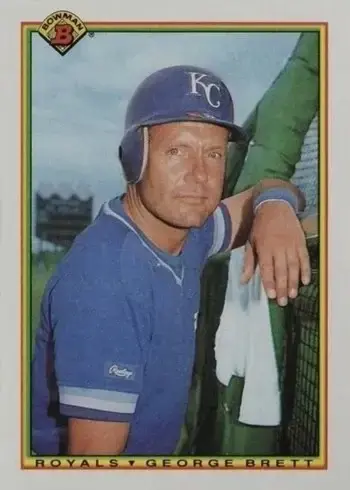 1990 Bowman #382 George Brett Baseball Card