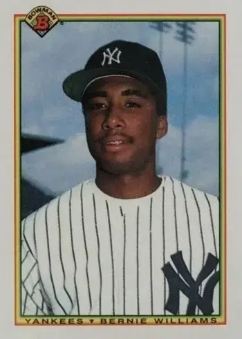 1990 Bowman #439 Bernie Williams Rookie Card