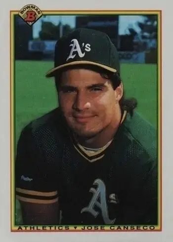 1990 Bowman #460 Jose Canseco Baseball Card