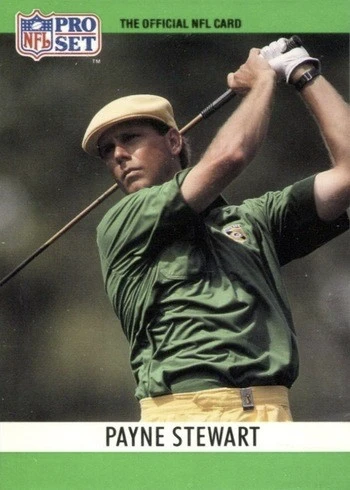 1990 Pro Set #1 Payne Stewart Football Card