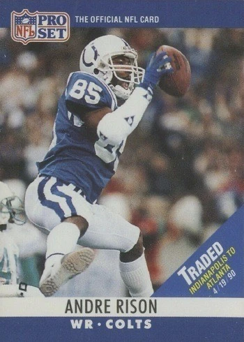 1990 Pro Set #134 Andre Rison Football Card