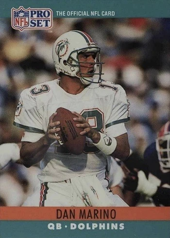 1990 Pro Set #181 Dan Marino Football Card