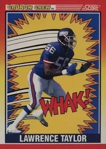 1990 Score #552 Lawrence Taylor Football Card