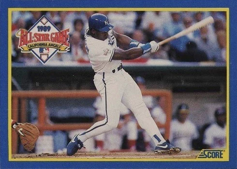 1990 Score #566 Bo Jackson Baseball Card
