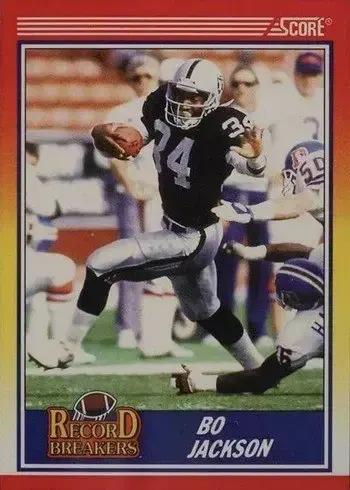 1990 Score #591 Bo Jackson Football Card