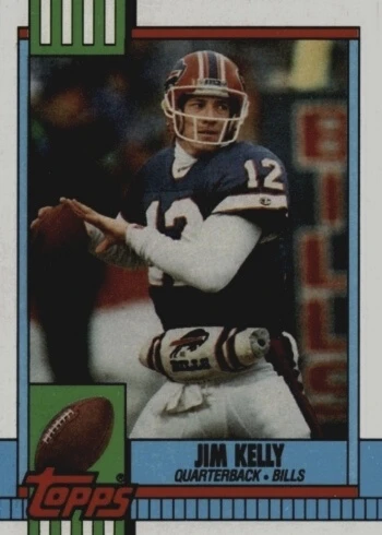 1990 Topps #207 Jim Kelly Football Card