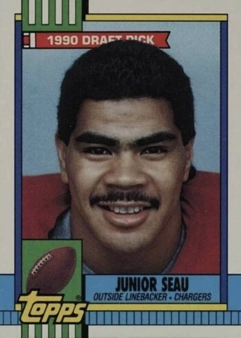 1990 Topps #381 Junior Seau Rookie Card