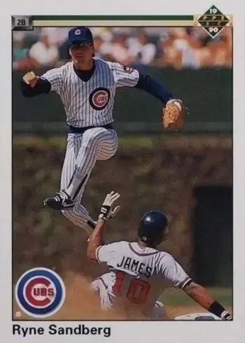 1990 Upper Deck #324 Ryne Sandberg Baseball Card