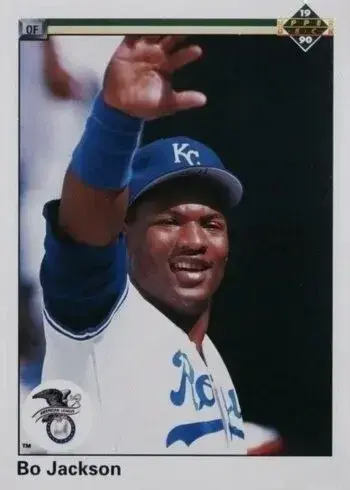 1990 Upper Deck #75 Bo Jackson Baseball Card