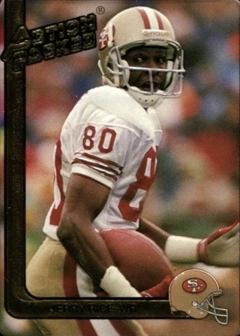 1991 Action Packed #248 Jerry Rice Football Card
