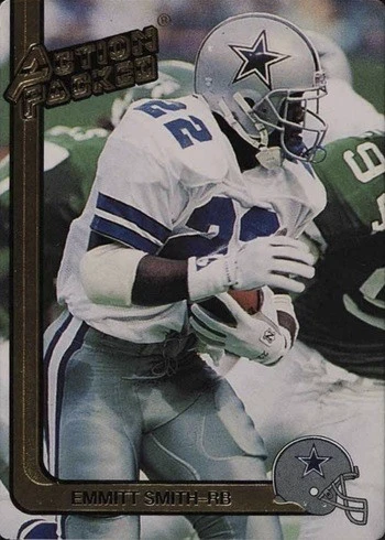 1991 Action Packed #59 Emmitt Smith Football Card