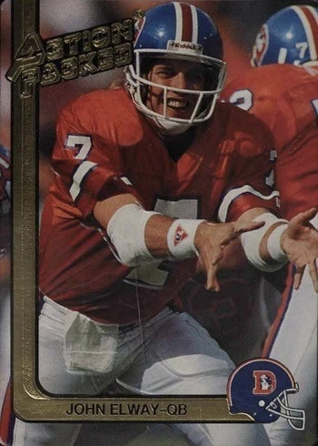 1991 Action Packed #63 John Elway Football Card