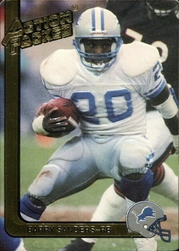 1991 Action Packed #78 Barry Sanders Football Card