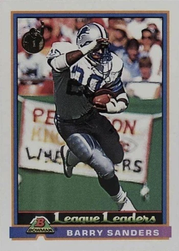1991 Bowman #273 Barry Sanders Football Card