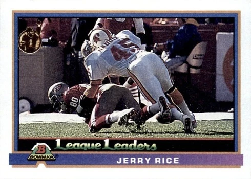 1991 Bowman #274 Jerry Rice Football Card
