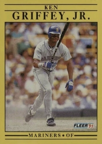 1991 Fleer #450 Ken Griffey Jr. Baseball Card