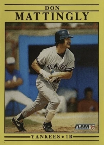 1991 Fleer #673 Don Mattingly Baseball Card