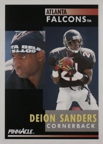 1991 Pinnacle #147 Deion Sanders Football Card