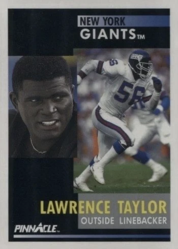 1991 Pinnacle #273 Lawrence Taylor Football Card
