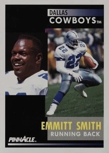 1991 Pinnacle #42 Emmitt Smith Football Card