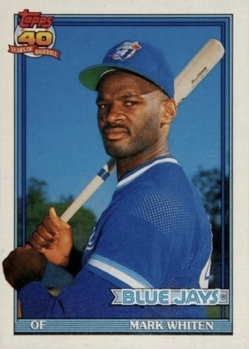 1991 Topps #588 Mark Whiten Baseball Card
