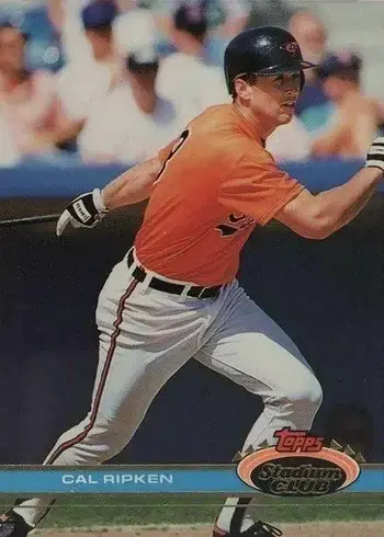 1991 Topps Stadium Club #430 Cal Ripken Jr. Baseball Card