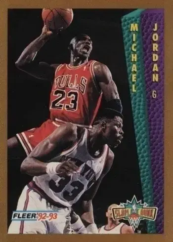 1992 Fleer #273 Michael Jordan Basketball Card