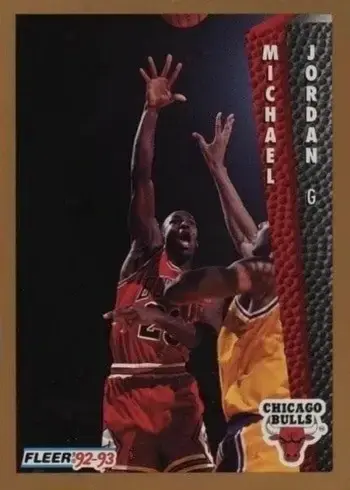 1992 Fleer #32 Michael Jordan Basketball Card