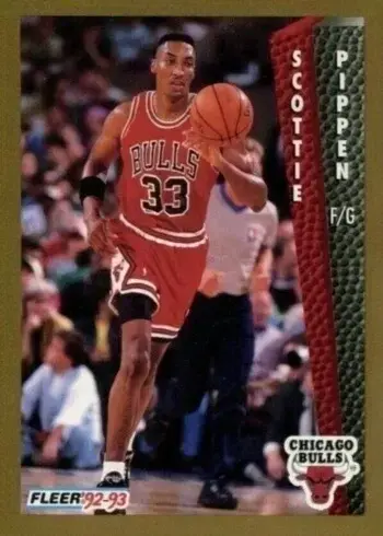 1992 Fleer #36 Scottie Pippen Basketball Card