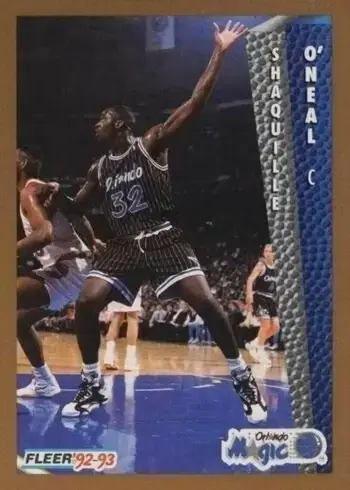 1992 Fleer #401 Shaq Rookie Card