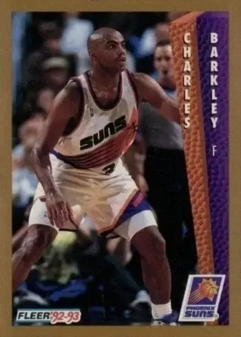 1992 Fleer #411 Charles Barkley Basketball Card