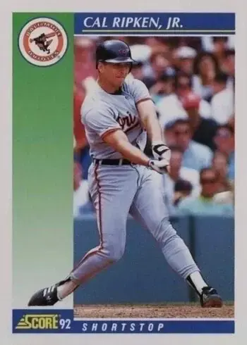 1992 Score #540 Cal Ripken Jr. Baseball Card