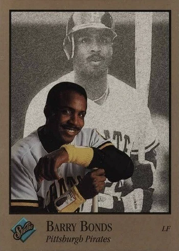 1992 Studio #82 Barry Bonds Baseball Card