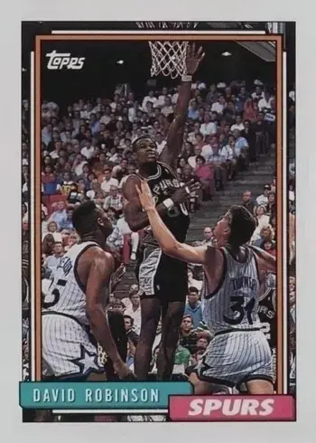 1992 Topps #277 David Robinson Basketball Card