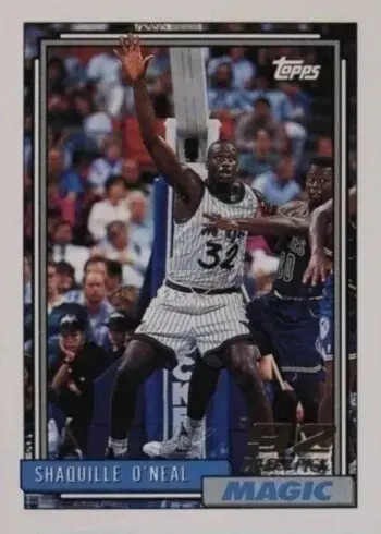 1992 Topps #362 Shaq Rookie Card