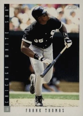 1993 Score #3 Frank Thomas Baseball Card