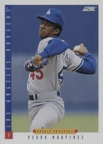 1993 Score #321 Pedro Martinez Baseball Card