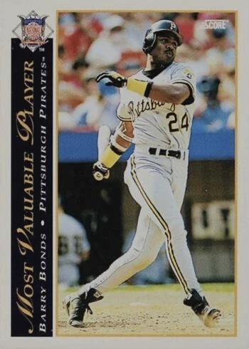 1993 Score #482 Barry Bonds Baseball Card