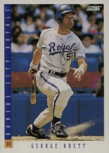 1993 Score #57 George Brett Baseball Card